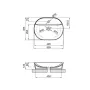 Раковина-чаша Qtap Scorpio 505х385х120 Matt black QT142202MBMBN — Photo 6
