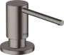 HANSGROHE A41 діспенсер для мила/лосьйона, колір шліфованний чорний хром — Photo 2
