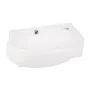 Комплект Qtap Leo: Раковина підвісна овальна права 430x290x140 мм White + Донний клапан PU02O — Photo 11