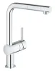 Змішувач для кухні з висувним виливом Grohe Minta (32168000) — Photo 10