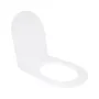 Сидіння для унітазу Qtap (Taurus 520) 455x365x38 мм, White, з мікроліфтом, Slim Duroplast, Quick Release QTSC179W49384 — Photo 7