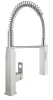 Змішувач для кухні з гнучким виливом Grohe Eurocube (31395DC0) — Photo 5