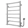 Рушникосушарка електрична Ladder П7 500х700 Deffi нержавіюча сталь (Хром, EF16, Праве підключення) — Photo 4