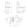 Унітаз підлоговий Qtap Jay Eco Ultra Quiet з сидінням Soft-close 640x360x835 мм QTJAY27W48749 White — Photo 11