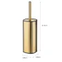 Йоржик для унітазу підлоговий Mixxus Premium Quadro-TB0201 Brushed Gold (колір матове золото) (MI8395) — Photo 56