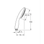 Ручний душ Grohe Tempesta 110, 1 режим (27923003) — Photo 8
