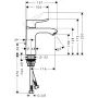 Metris Змішувач для раковини 110 одноважiльний, хром — Photo 3