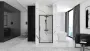 Душові двері REA RAPID SWING 100 BLACK — Photo 9