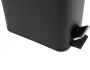 Відро для сміття з плавним закриттям прямокутне ZERIX SANSA-TC0105 BLACK 5 л (колір чорний) (ZX5894) — Photo 14