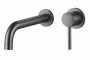 Змішувач для раковини VBI MILANO LONG GRAPHITE прихованого монтажу — Photo 2