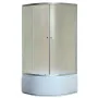 Душова кабіна з високим піддоном Mixxus PLAIN SCT01-90x90x195-FB SATIN матове скло 4мм (MI6894) — Photo 8