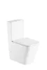 BILOVEC TWIST унитаз компакт 61*36,5*82,5 см с бачком, сиденье твердое Slim slow-closing — Photo 2
