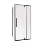 Душова кабіна без піддону Mixxus Premium BEVEL SC01-120x80x195-TR Black прозоре скло 6мм (MI6872) — Photo 3