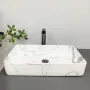 Умивальник (раковина) VBI TRIEST MARBLE накладний — Photo 8
