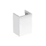SMYLE SQUARE шафка для умивальника 45см , з одними дверима 44.2x61.7x35.6см, дверцята петлі зліва, білий — Photo 2