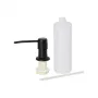 Мийка для кухні інтегрована Lidz Handmade Max 500 H7849BL Brushed Black PVD, 3,0/1,0 мм, крило зліва, збільшена чаша LDH7849ВLBRUBLM49465 — Photo 17