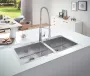 Мийка для кухні із нержавіючої сталі Grohe K800 (31585SD1) — Photo 7