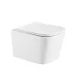 Унітаз підвісний Qtap Crow безобідковий з сідінням Soft-close QT05335171W — Photo 8
