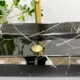 Умивальник (раковина) VBI TRIEST BLACK MARMO GLOSSY накладний — Photo 9