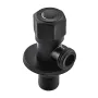Кран для підключення сантехприладів Mixxus VAL-06-1/2x1/2 Black з нерж.ст.SUS304(чорн.) (MI6058) — Photo 5