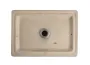 Раковина накладна Mixxus Premium QUADRO-0108 GRAY 550x390x145mm (MP6652) — Photo 18