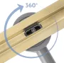 Трап для душу REA NEOX 90 SLIM PRO GOLD — Photo 8