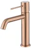 IMEX GENOVA BRUSHED ROSE GOLD Змішувач для умивальника, PVD матове рожеве золото — Photo 3