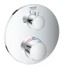 Термостат прихованого монтажу на 2 споживача Grohe Grohtherm Convent. Concealed (24077000) — Photo 4
