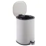 Відро для сміття з плавним закриттям овальне ZERIX PRIME-TC0105 WHITE 5 л (колір білий) (ZX5901) — Photo 14