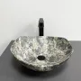 Умивальник (раковина) VBI RONTA DARK GREY STONE MATT накладний — Photo 8