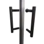 Душова кабіна без піддону Koer SR SC03-90x90x200-TR-07 прозоре скло Easy Clean 6мм, графіт (KR5359) — Photo 23