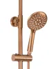 Душовий гарнітур REA LUNGO BRUSHED COPPER з термостатом та виливом — Photo 10