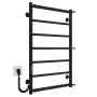 Рушникосушарка електрична Ladder П7 500х800 Deffi нержавіюча сталь (Чорний, JD03, Ліве підключення) — Photo 4