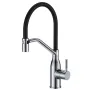 Змішувач для кухні MIXXUS PREMIUM GRAVITY 017 NUT REFL.BLACK (Колір хром+силік. вилив чорний) (MI8406) — Photo 2