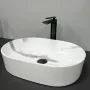 Умивальник (раковина) VBI VERONA 50 MARBLE NATURE GLOSSY накладний — Photo 7