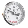 Термометр біметалевий Koer KT.673A (D=40мм 120 град.) (KR4923) — Photo 2