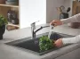 Змішувач для кухні з висувним виливом Grohe Eurosmart New (30305001) — Photo 11