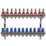 Колекторний блок з витратомірами Koer KR.1110-11 1"x11 ways (KR2648) — Photo 5