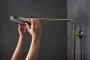 PULSIFY S PURO Showerpipe душова система 260 з термостатом, колір шліфованна бронза — Photo 8