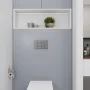 CUBE M панель змиву polished aluminum — Photo 6