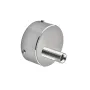 Чашка декоративна Mixxus TCC-01 CHROME (кругла) для маскування кабелю (колір хром) (MI6637) — Photo 2