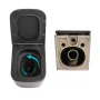 Комплект Qtap Tern Anthracite 3 в 1: підвісний унітаз Ultra Quiet + біде підвісне + раковина накладна QTROBAN49157 — Photo 14