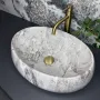 Умивальник (раковина) VBI VENETO STONE GLOSSY накладний — Photo 4