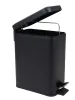 Відро для сміття з плавним закриттям прямокутне ZERIX SANSA-TC0105 BLACK 5 л (колір чорний) (ZX5894) — Photo 16