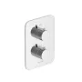 BILOVEC система душова прихованого монтажу (термостат 2 функції, душ 260*188 мм ABS, лійка 3 режими, шланг 1500 мм PVC), хром — Photo 7