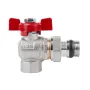 Кран кульовий Icma FAR. ROSSA 1/2" кутовий №362 — Photo 6