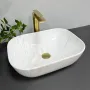 Умивальник (раковина) VBI RAVENNA MARBLE NATURE GLOSSY накладний — Photo 6