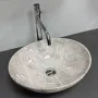 Умивальник (раковина) VBI PARMA STONE GLOSSY накладний — Photo 9