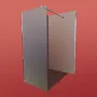 Душова перегородка Koer SR SP01-100x200-TR-01 Walk-In прозоре скло Easy Clean 8мм, хром (KR5393) — Photo 31