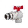 Кран кульовий Icma FAR. ROSSA 3/4&quot; кутовий №362 — Photo 4